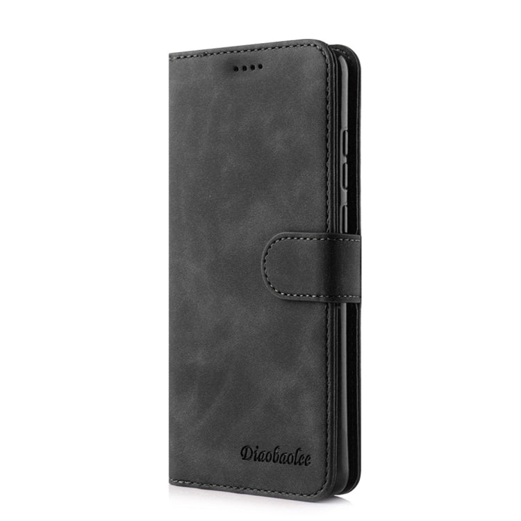 For Huawei P30 Diaobaolee Pure Fresh Texture Horizontal Flip Leather Case, with Holder & Card Slot & Wallet & Photo Frame