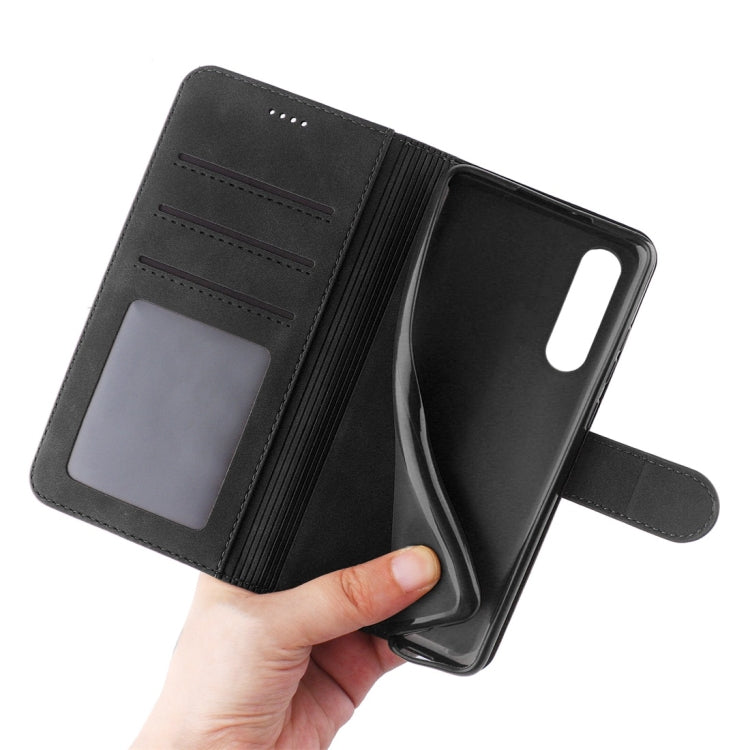 For Huawei P30 Diaobaolee Pure Fresh Texture Horizontal Flip Leather Case, with Holder & Card Slot & Wallet & Photo Frame