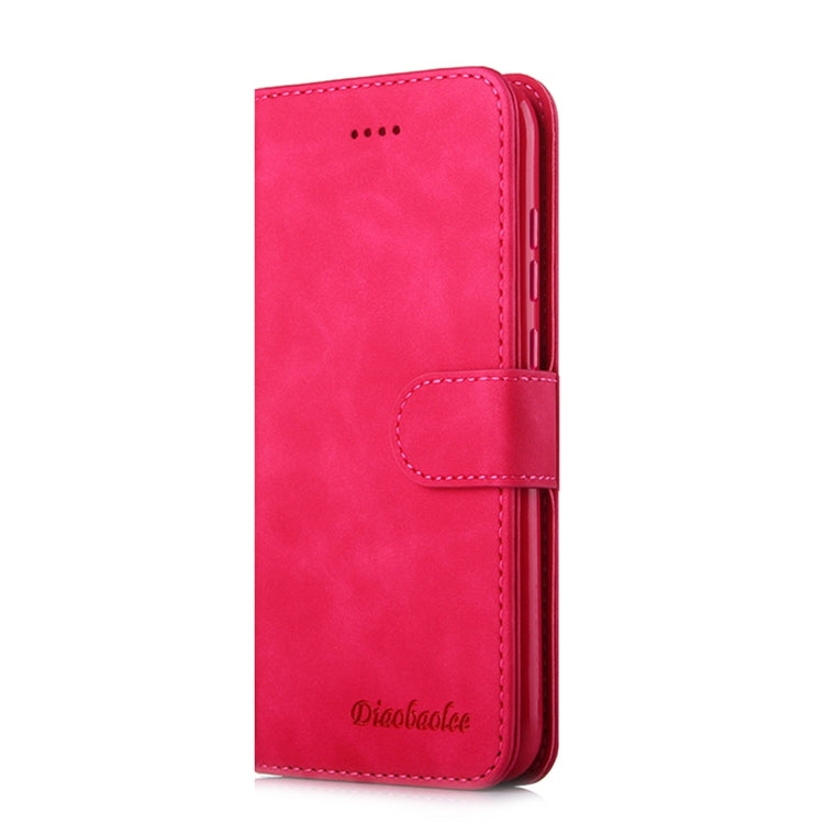 For Huawei P30 Diaobaolee Pure Fresh Texture Horizontal Flip Leather Case, with Holder & Card Slot & Wallet & Photo Frame