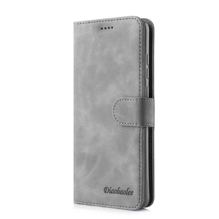 For Huawei P30 Diaobaolee Pure Fresh Texture Horizontal Flip Leather Case, with Holder & Card Slot & Wallet & Photo Frame