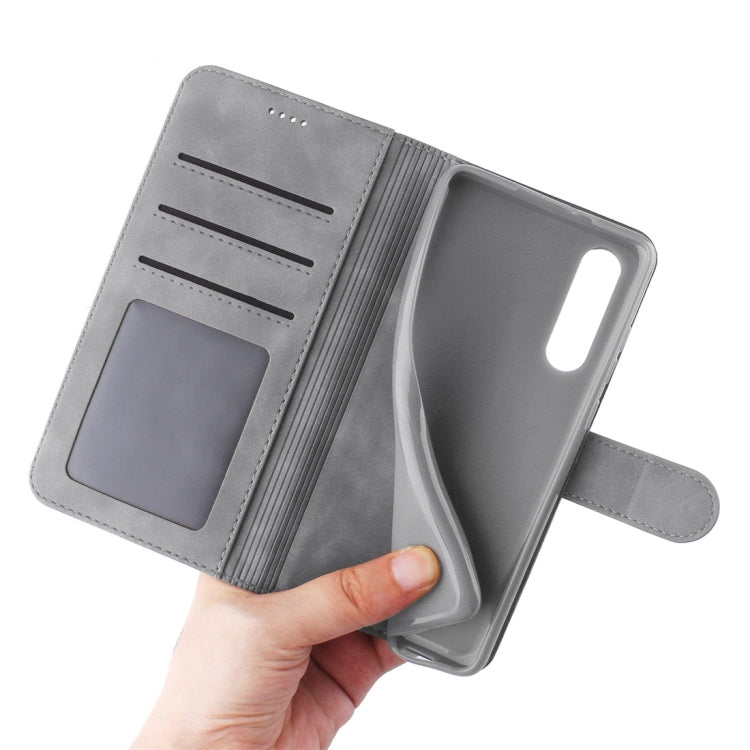 For Huawei P30 Diaobaolee Pure Fresh Texture Horizontal Flip Leather Case, with Holder & Card Slot & Wallet & Photo Frame