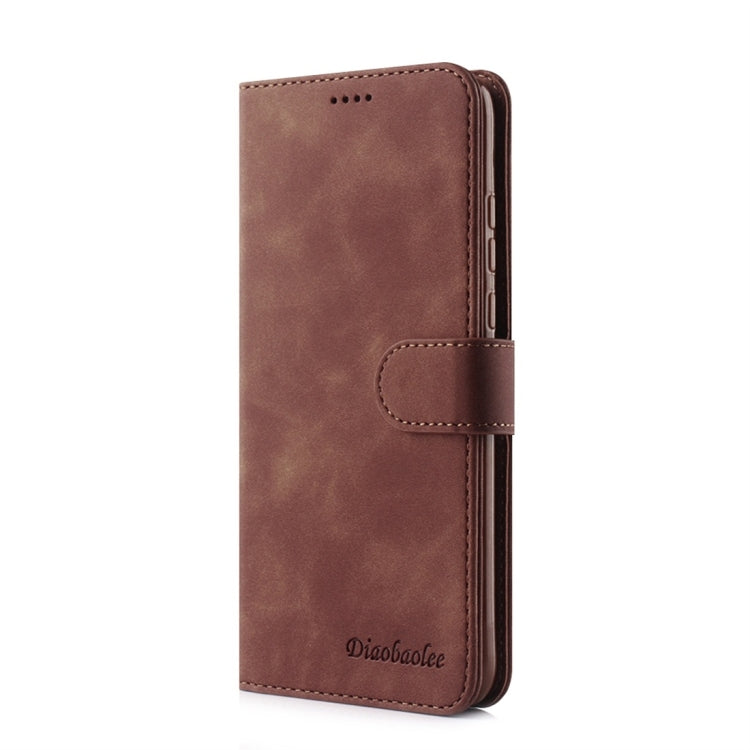 For Huawei P30 Lite / nova 4e Diaobaolee Pure Fresh Texture Horizontal Flip Leather Case, with Holder & Card Slot & Wallet & Photo Frame