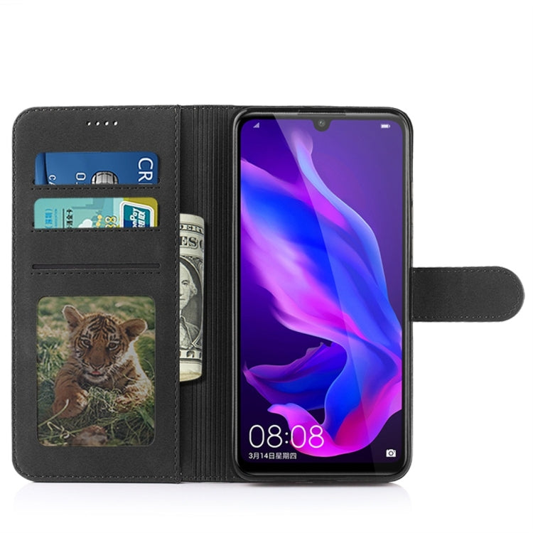 For Huawei P30 Lite / nova 4e Diaobaolee Pure Fresh Texture Horizontal Flip Leather Case, with Holder & Card Slot & Wallet & Photo Frame