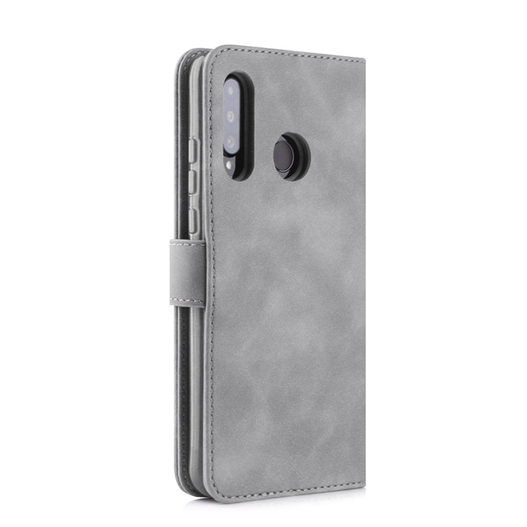 For Huawei P30 Lite / nova 4e Diaobaolee Pure Fresh Texture Horizontal Flip Leather Case, with Holder & Card Slot & Wallet & Photo Frame