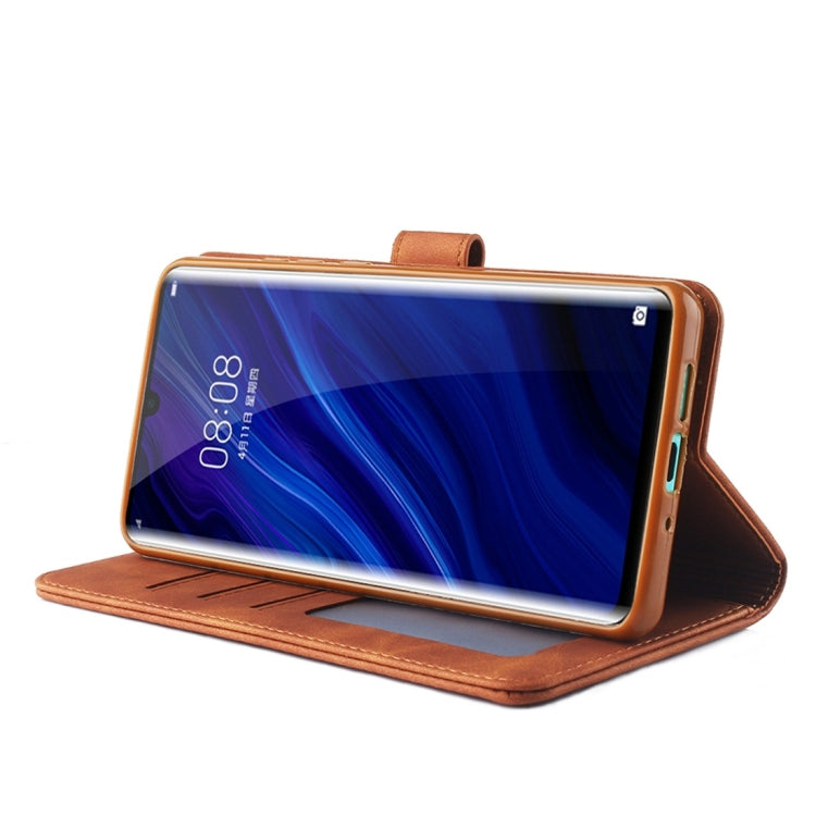 For Huawei P30 Pro Diaobaolee Pure Fresh Texture Horizontal Flip Leather Case, with Holder & Card Slot & Wallet & Photo Frame