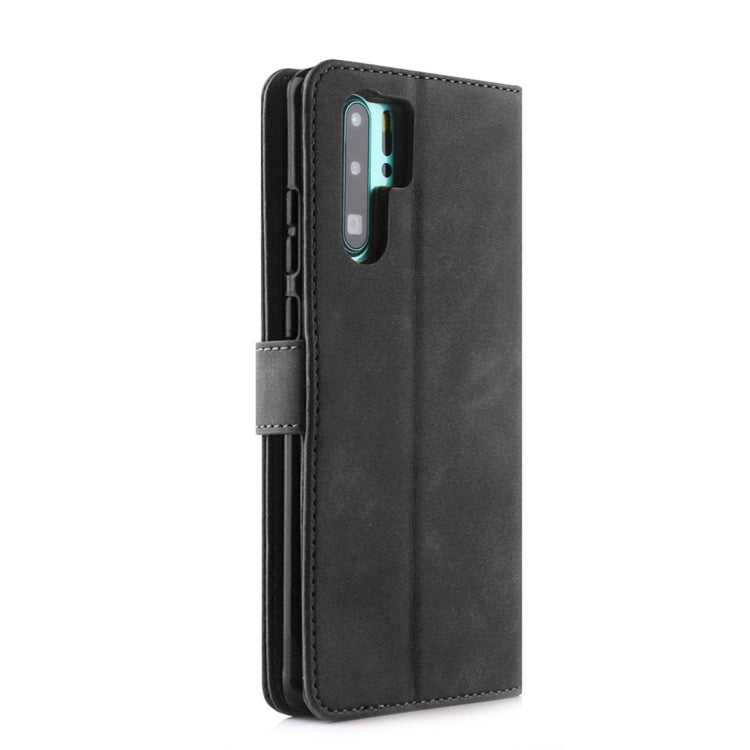 For Huawei P30 Pro Diaobaolee Pure Fresh Texture Horizontal Flip Leather Case, with Holder & Card Slot & Wallet & Photo Frame