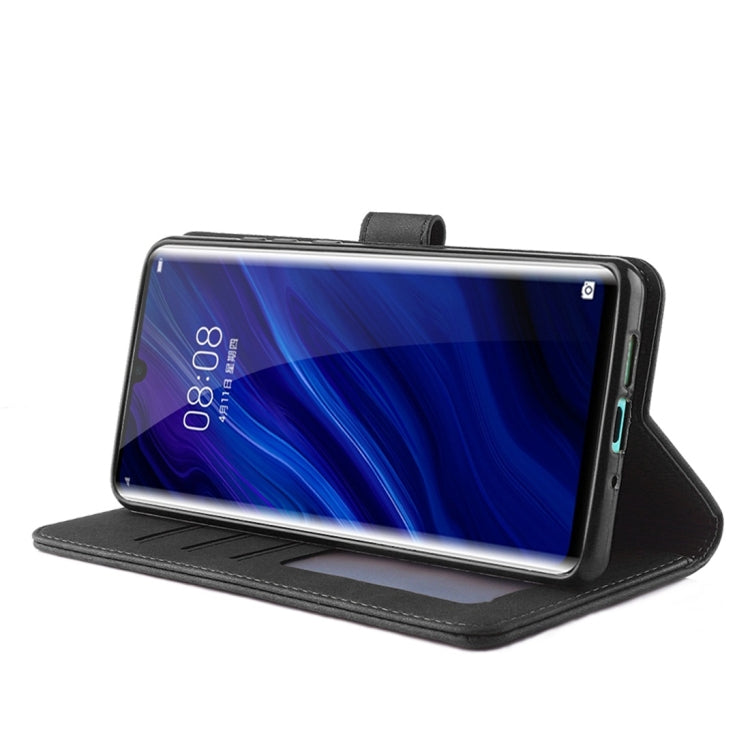 For Huawei P30 Pro Diaobaolee Pure Fresh Texture Horizontal Flip Leather Case, with Holder & Card Slot & Wallet & Photo Frame