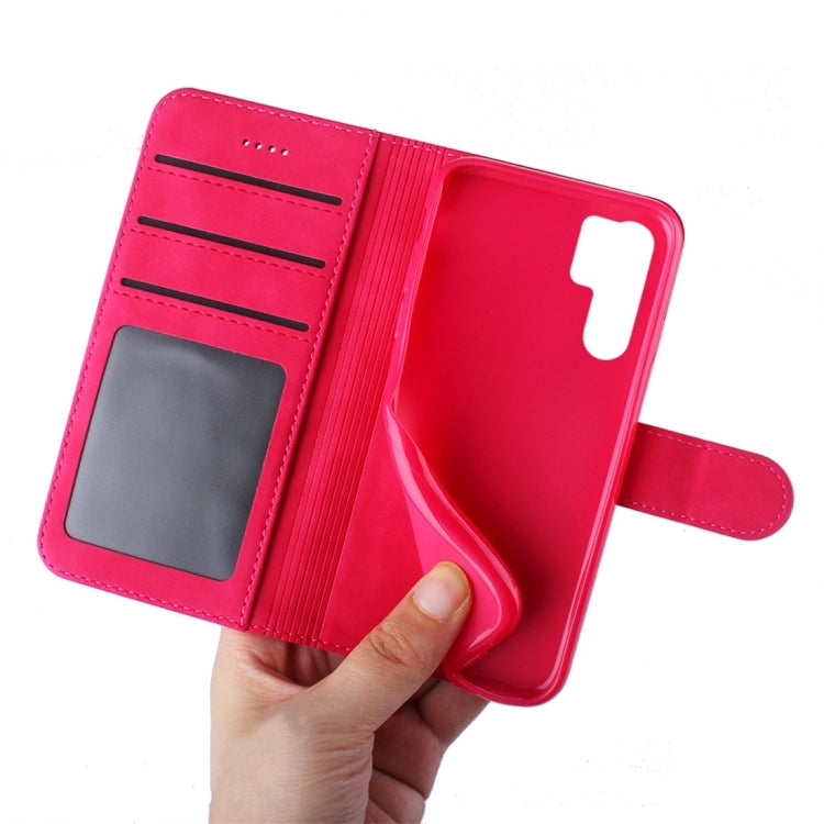 For Huawei P30 Pro Diaobaolee Pure Fresh Texture Horizontal Flip Leather Case, with Holder & Card Slot & Wallet & Photo Frame