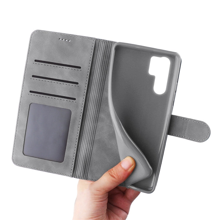 For Huawei P30 Pro Diaobaolee Pure Fresh Texture Horizontal Flip Leather Case, with Holder & Card Slot & Wallet & Photo Frame