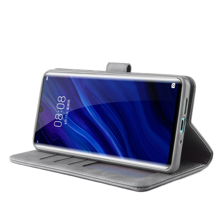 For Huawei P30 Pro Diaobaolee Pure Fresh Texture Horizontal Flip Leather Case, with Holder & Card Slot & Wallet & Photo Frame
