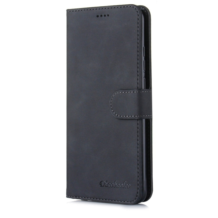 For Huawei P Smart+ 2019 Diaobaolee Pure Fresh Texture Horizontal Flip Leather Case, with Holder & Card Slot & Wallet & Photo Frame