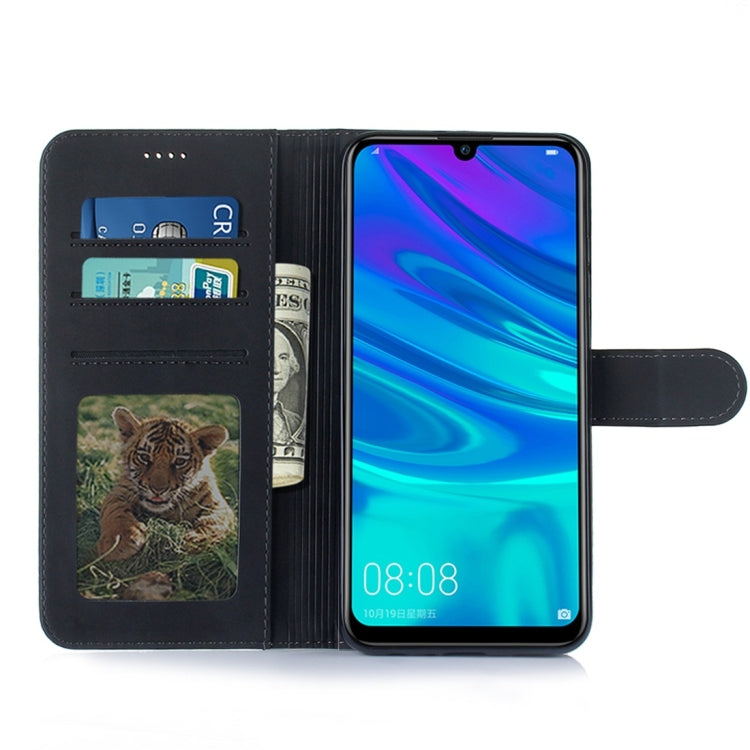 For Huawei P Smart+ 2019 Diaobaolee Pure Fresh Texture Horizontal Flip Leather Case, with Holder & Card Slot & Wallet & Photo Frame