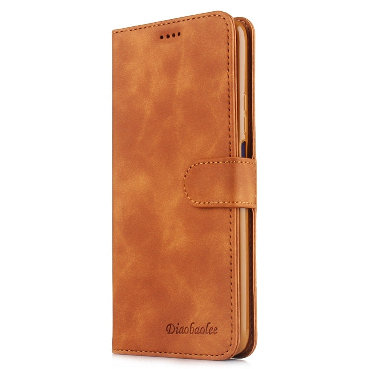 For Huawei Honor 9X / 9X Pro Diaobaolee Pure Fresh Texture Horizontal Flip Leather Case, with Holder & Card Slot & Wallet & Photo Frame