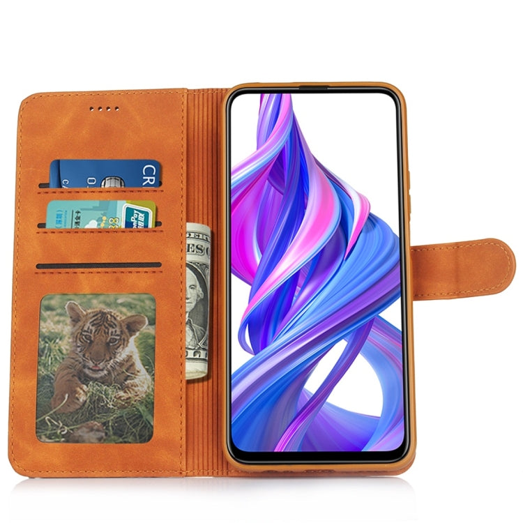 For Huawei Honor 9X / 9X Pro Diaobaolee Pure Fresh Texture Horizontal Flip Leather Case, with Holder & Card Slot & Wallet & Photo Frame