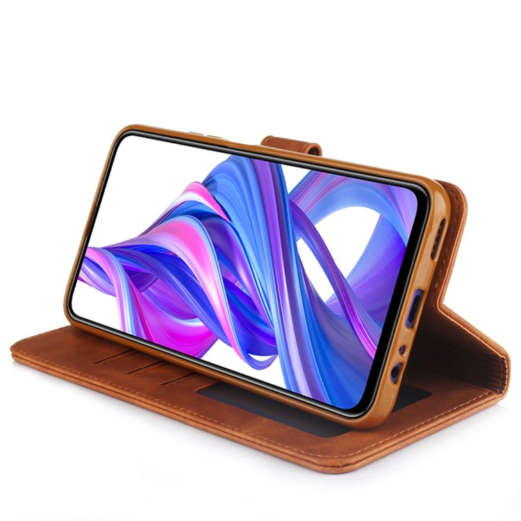 For Huawei Honor 9X / 9X Pro Diaobaolee Pure Fresh Texture Horizontal Flip Leather Case, with Holder & Card Slot & Wallet & Photo Frame
