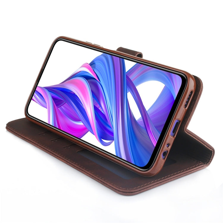 For Huawei Honor 9X / 9X Pro Diaobaolee Pure Fresh Texture Horizontal Flip Leather Case, with Holder & Card Slot & Wallet & Photo Frame