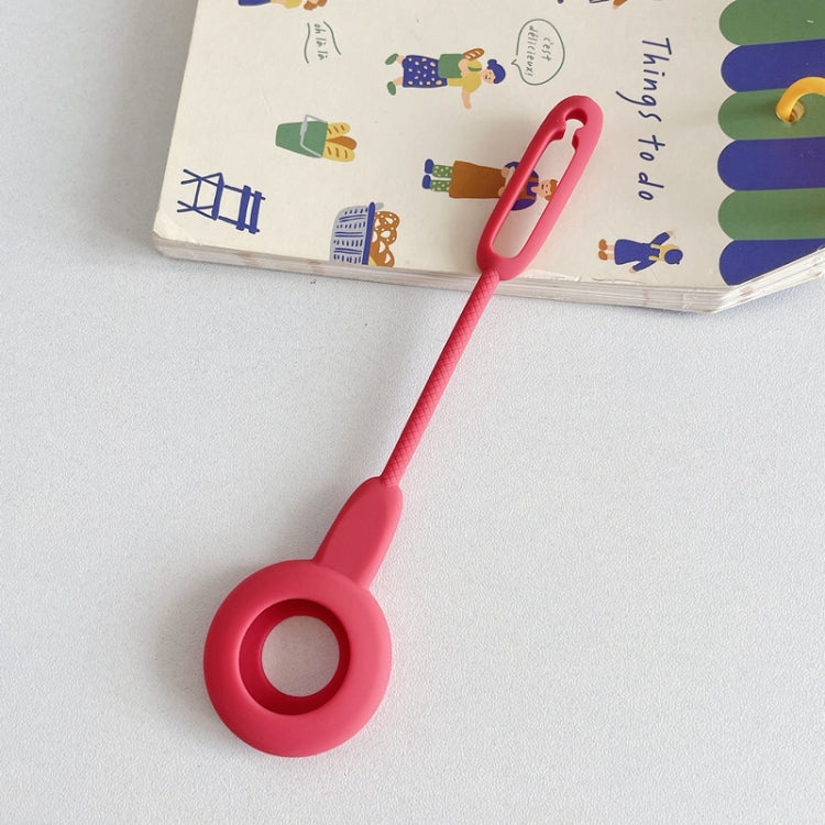 Anti-scratch Shockproof Silicone Protective Cover Case with Hook Loop For AirTag