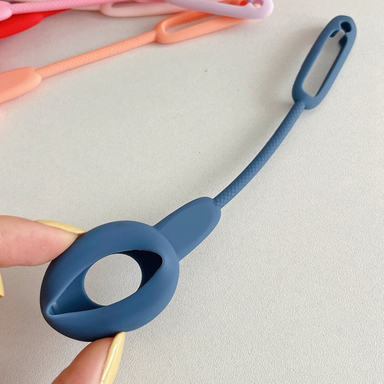 Anti-scratch Shockproof Silicone Protective Cover Case with Hook Loop For AirTag