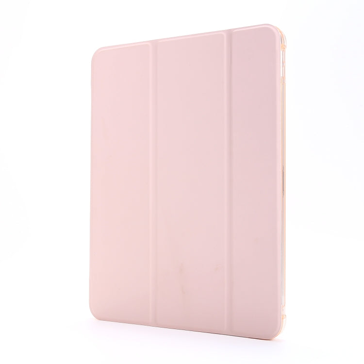 For iPad Pro 11 2022 / 2021 Multi-folding Horizontal Flip PU Leather + Shockproof Airbag TPU Tablet Case with Holder & Pen Slot & Wake-up / Sleep Function