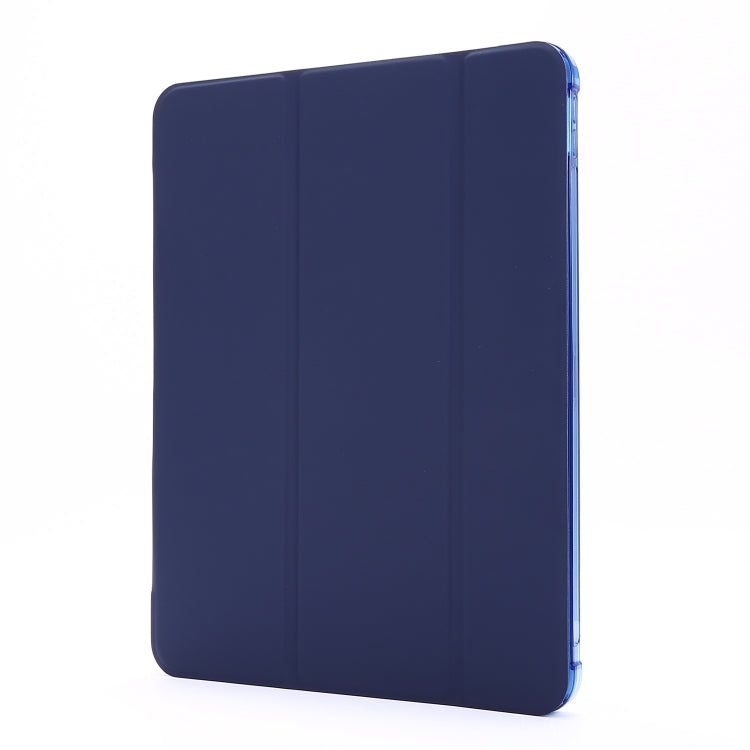For iPad Pro 11 2022 / 2021 Multi-folding Horizontal Flip PU Leather + Shockproof Airbag TPU Tablet Case with Holder & Pen Slot & Wake-up / Sleep Function