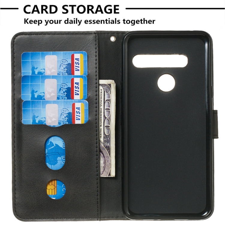 For LG G8s ThinQ Zipper Horizontal Flip Leather Case with Wallet & Holder & Card Slots