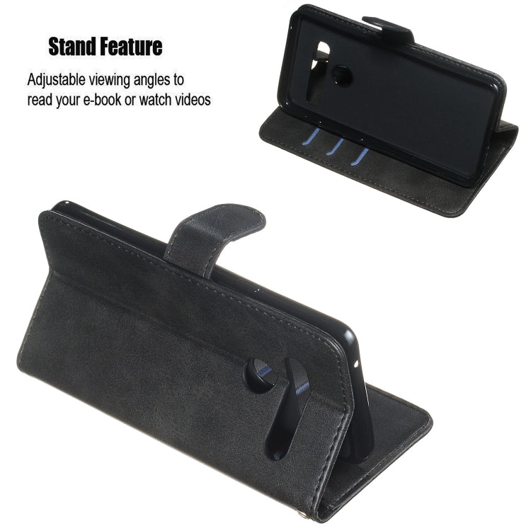 For LG G8s ThinQ Zipper Horizontal Flip Leather Case with Wallet & Holder & Card Slots