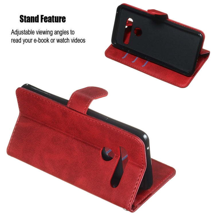 For LG G8s ThinQ Zipper Horizontal Flip Leather Case with Wallet & Holder & Card Slots
