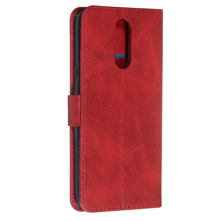 For LG K40 / K12 Plus Zipper Horizontal Flip Leather Case with Wallet & Holder & Card Slots