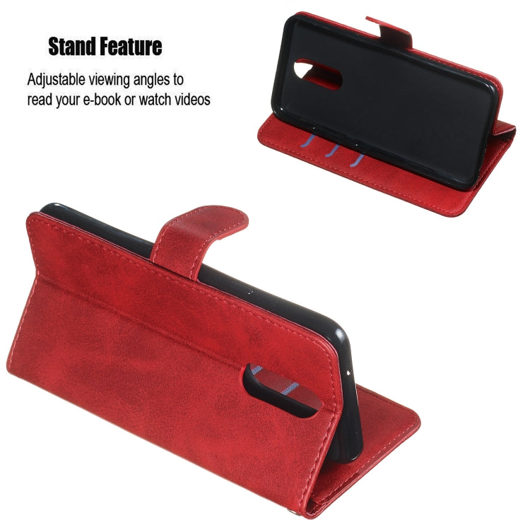 For LG K40 / K12 Plus Zipper Horizontal Flip Leather Case with Wallet & Holder & Card Slots