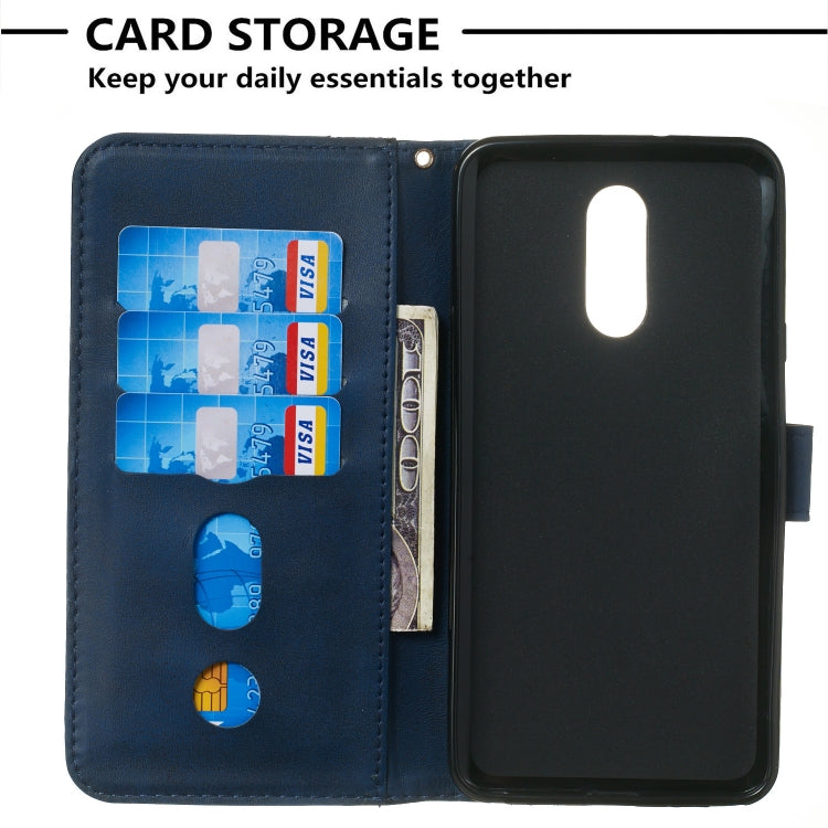 For LG Q Stylo 4 / Q8 (2018) Zipper Horizontal Flip Leather Case with Wallet & Holder & Card Slots