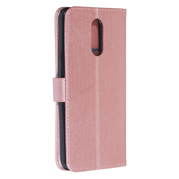 For LG Q Stylo 4 / Q8 (2018) Zipper Horizontal Flip Leather Case with Wallet & Holder & Card Slots
