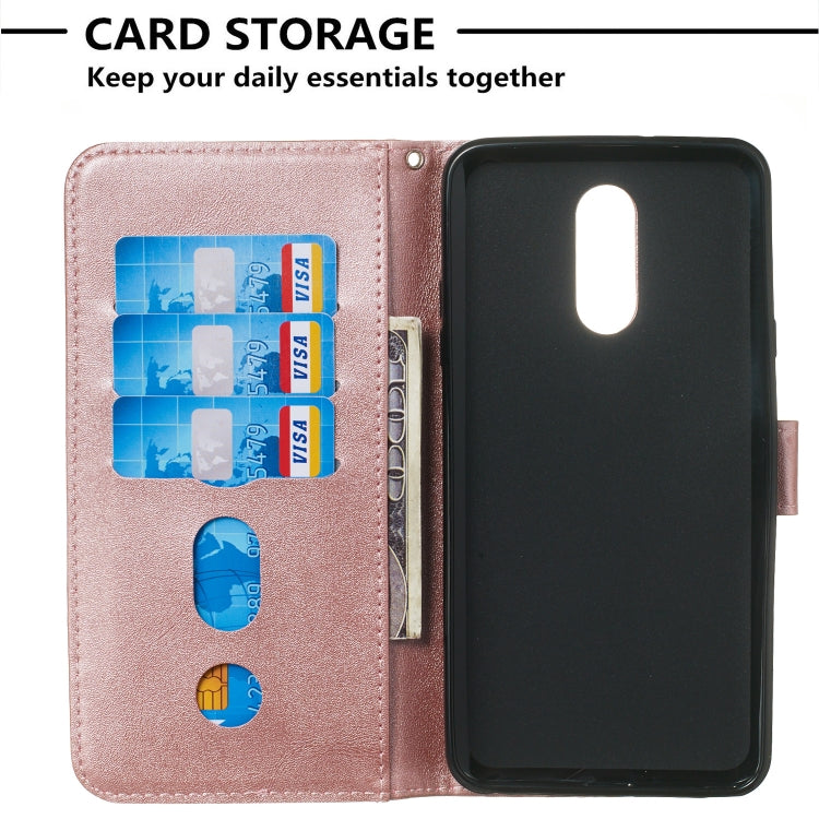 For LG Q Stylo 4 / Q8 (2018) Zipper Horizontal Flip Leather Case with Wallet & Holder & Card Slots