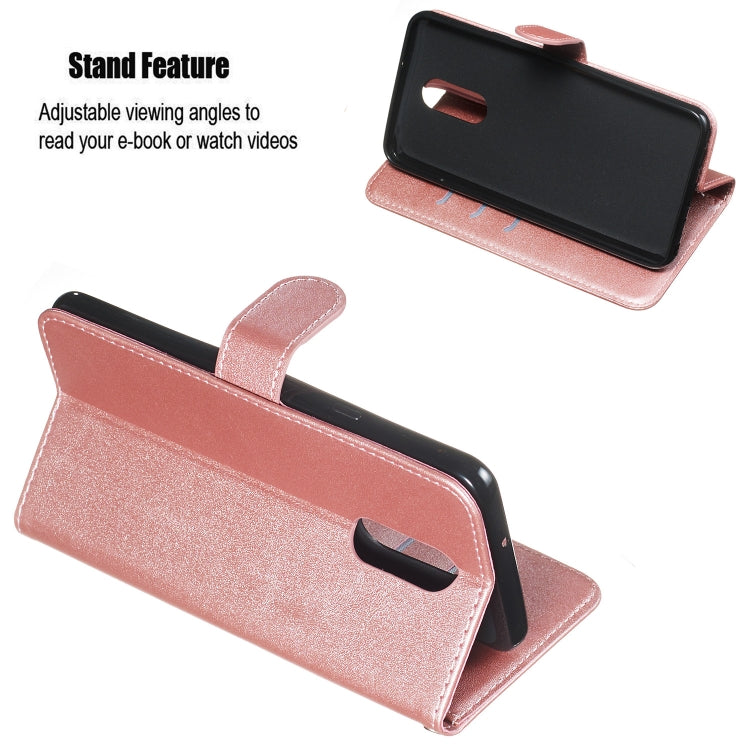 For LG Q Stylo 4 / Q8 (2018) Zipper Horizontal Flip Leather Case with Wallet & Holder & Card Slots