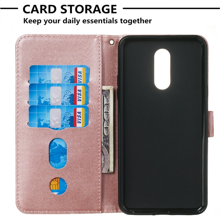 For LG Q Stylo 5 Zipper Horizontal Flip Leather Case with Wallet & Holder & Card Slots