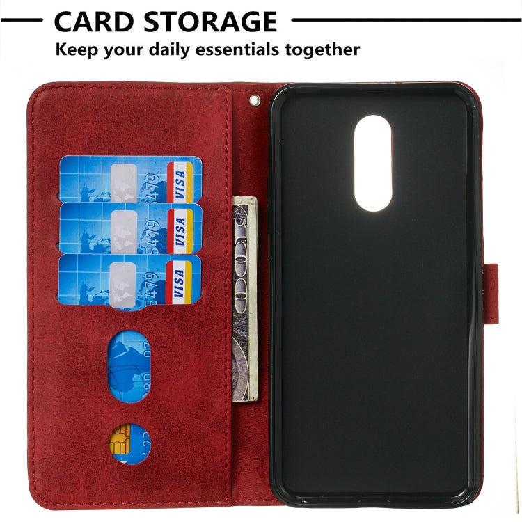 For LG Q Stylo 5 Zipper Horizontal Flip Leather Case with Wallet & Holder & Card Slots