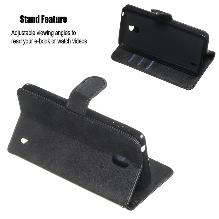 For Nokia 1 Plus Zipper Horizontal Flip Leather Case with Wallet & Holder & Card Slots