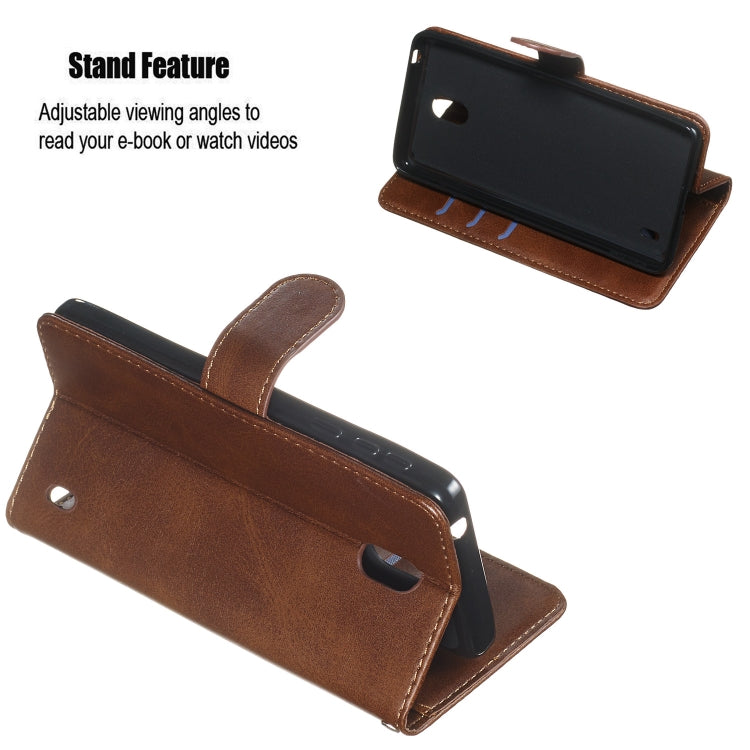 For Nokia 1 Plus Zipper Horizontal Flip Leather Case with Wallet & Holder & Card Slots