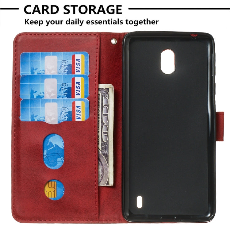 For Nokia 1 Plus Zipper Horizontal Flip Leather Case with Wallet & Holder & Card Slots