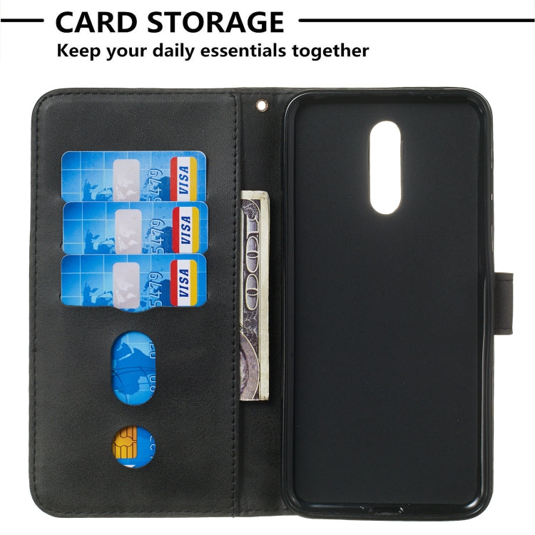 For Nokia 3.2 Zipper Horizontal Flip Leather Case with Wallet & Holder & Card Slots