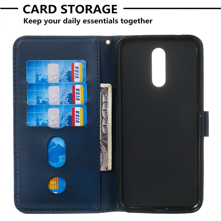 For Nokia 3.2 Zipper Horizontal Flip Leather Case with Wallet & Holder & Card Slots