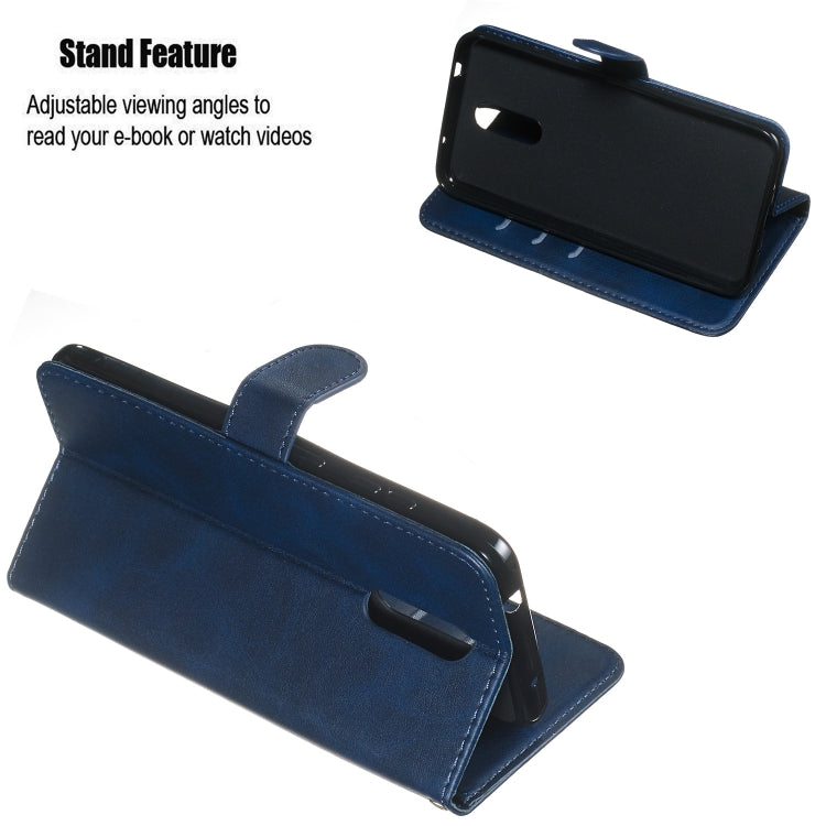 For Nokia 3.2 Zipper Horizontal Flip Leather Case with Wallet & Holder & Card Slots