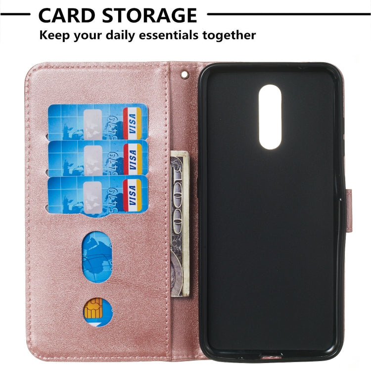 For Nokia 3.2 Zipper Horizontal Flip Leather Case with Wallet & Holder & Card Slots