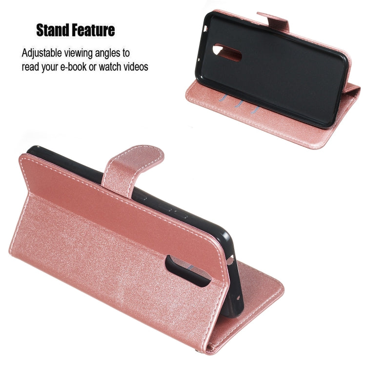 For Nokia 3.2 Zipper Horizontal Flip Leather Case with Wallet & Holder & Card Slots