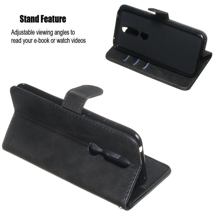 For Nokia 4.2 Zipper Horizontal Flip Leather Case with Wallet & Holder & Card Slots