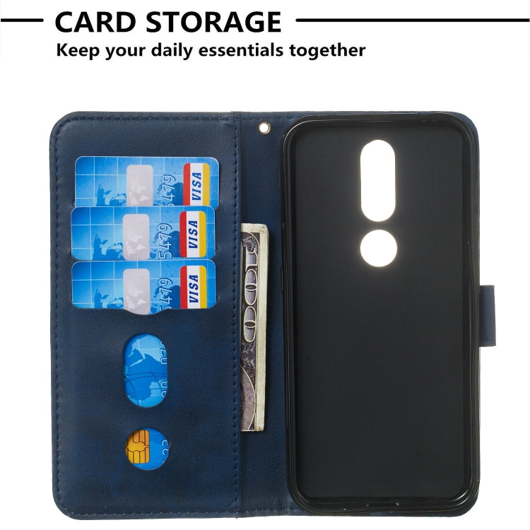For Nokia 4.2 Zipper Horizontal Flip Leather Case with Wallet & Holder & Card Slots