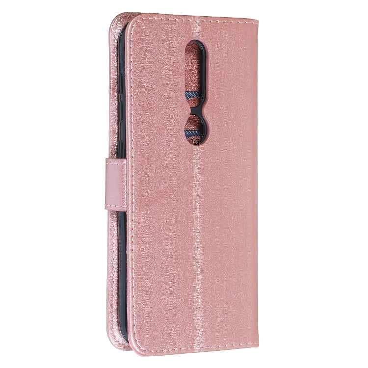 For Nokia 4.2 Zipper Horizontal Flip Leather Case with Wallet & Holder & Card Slots