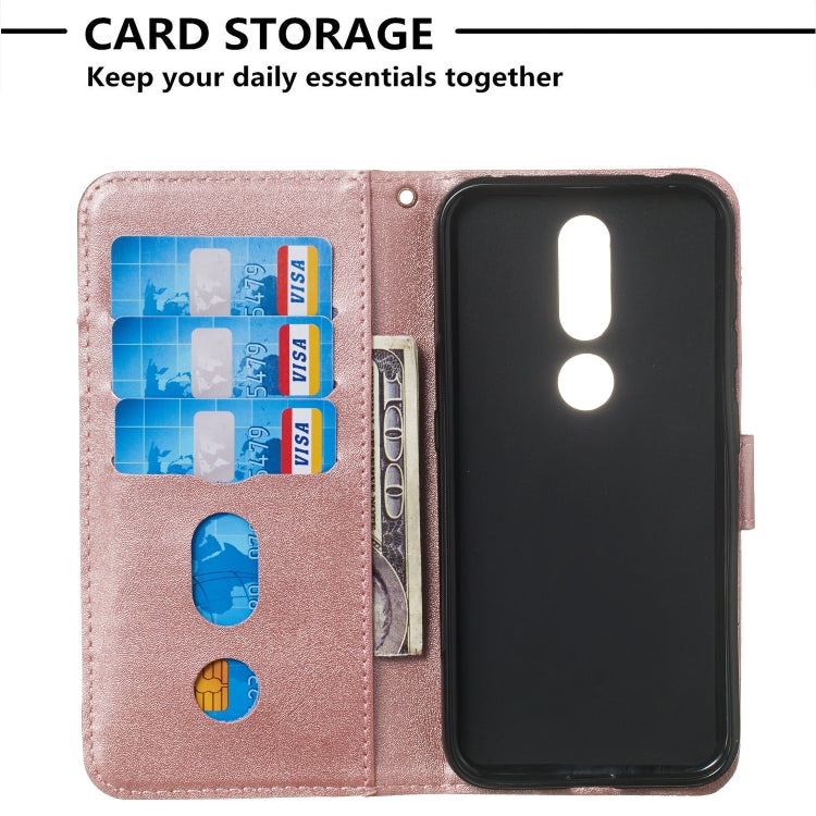 For Nokia 4.2 Zipper Horizontal Flip Leather Case with Wallet & Holder & Card Slots