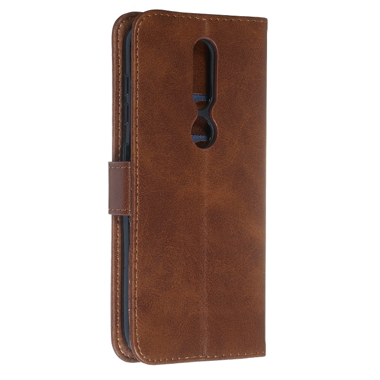 For Nokia 4.2 Zipper Horizontal Flip Leather Case with Wallet & Holder & Card Slots