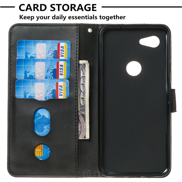 For Google Pixel 3a Zipper Horizontal Flip Leather Case with Wallet & Holder & Card Slots