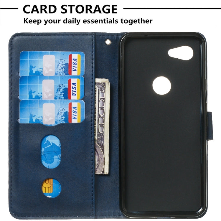 For Google Pixel 3a Zipper Horizontal Flip Leather Case with Wallet & Holder & Card Slots